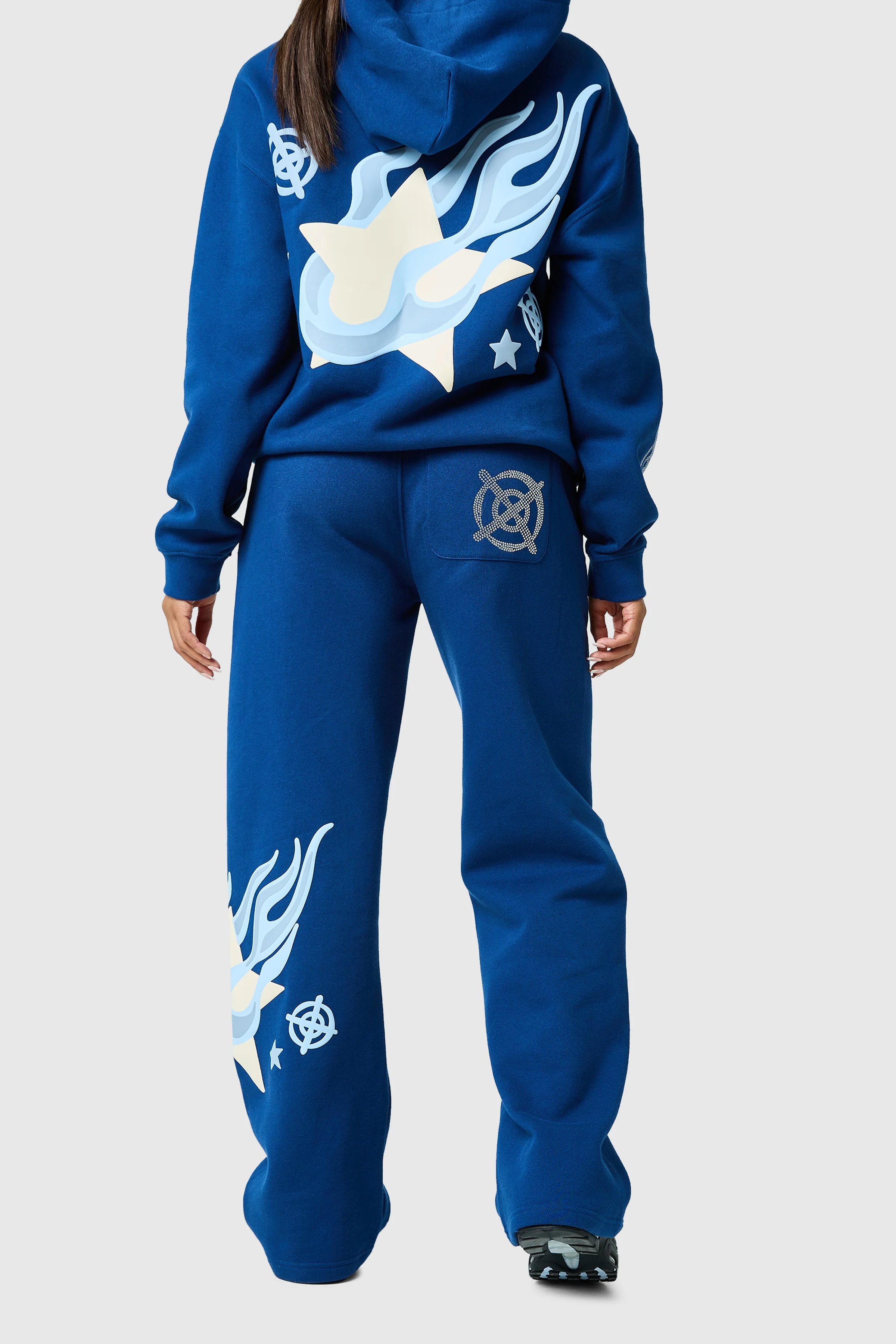 Womens Shoot For The Stars Jogger - Ocean Navy - Image 5