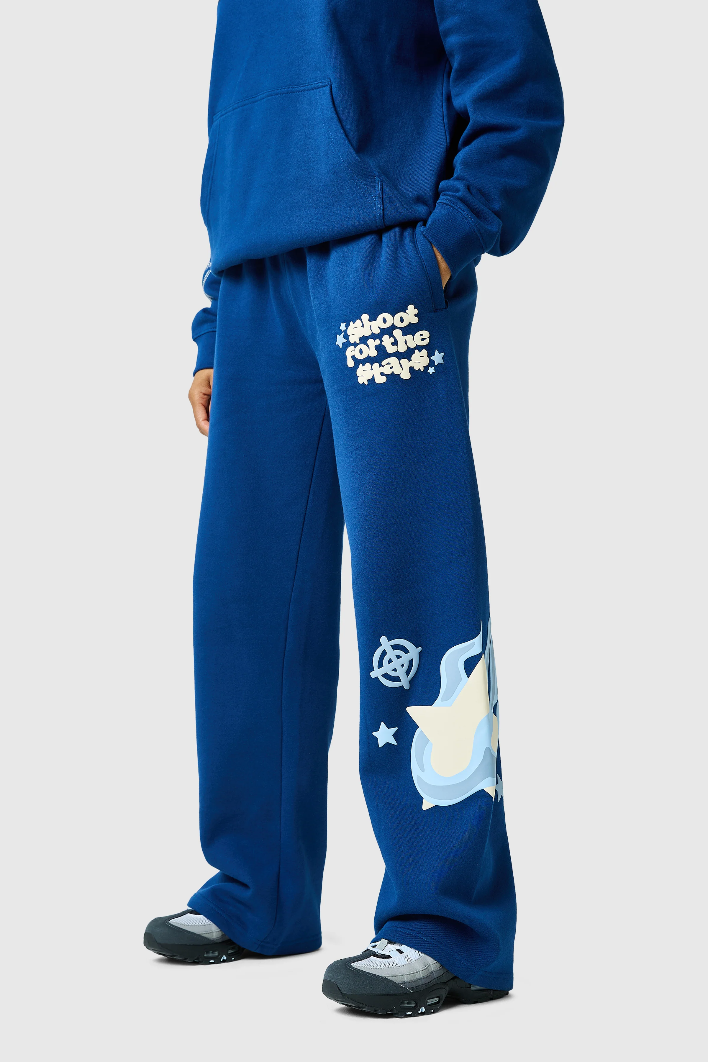 Womens Shoot For The Stars Tracksuit - Ocean Navy - Image 6