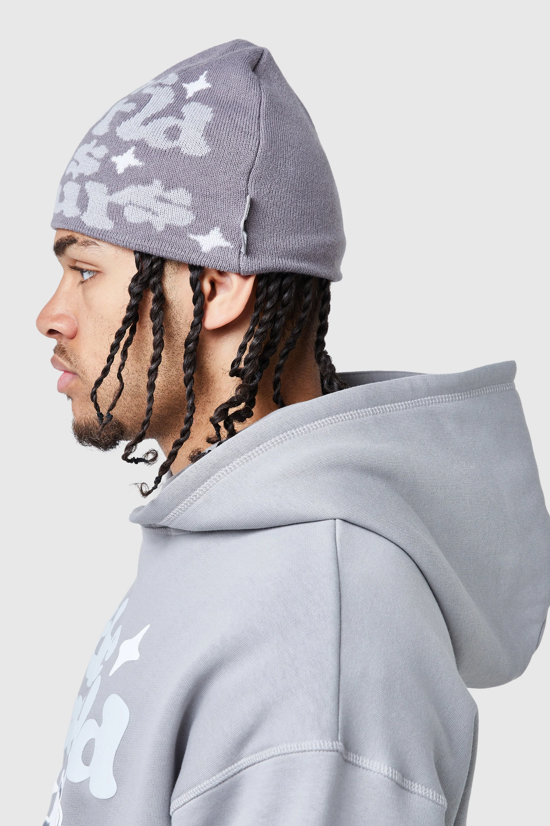 World Is Yours Beanie - Grey - Image 3