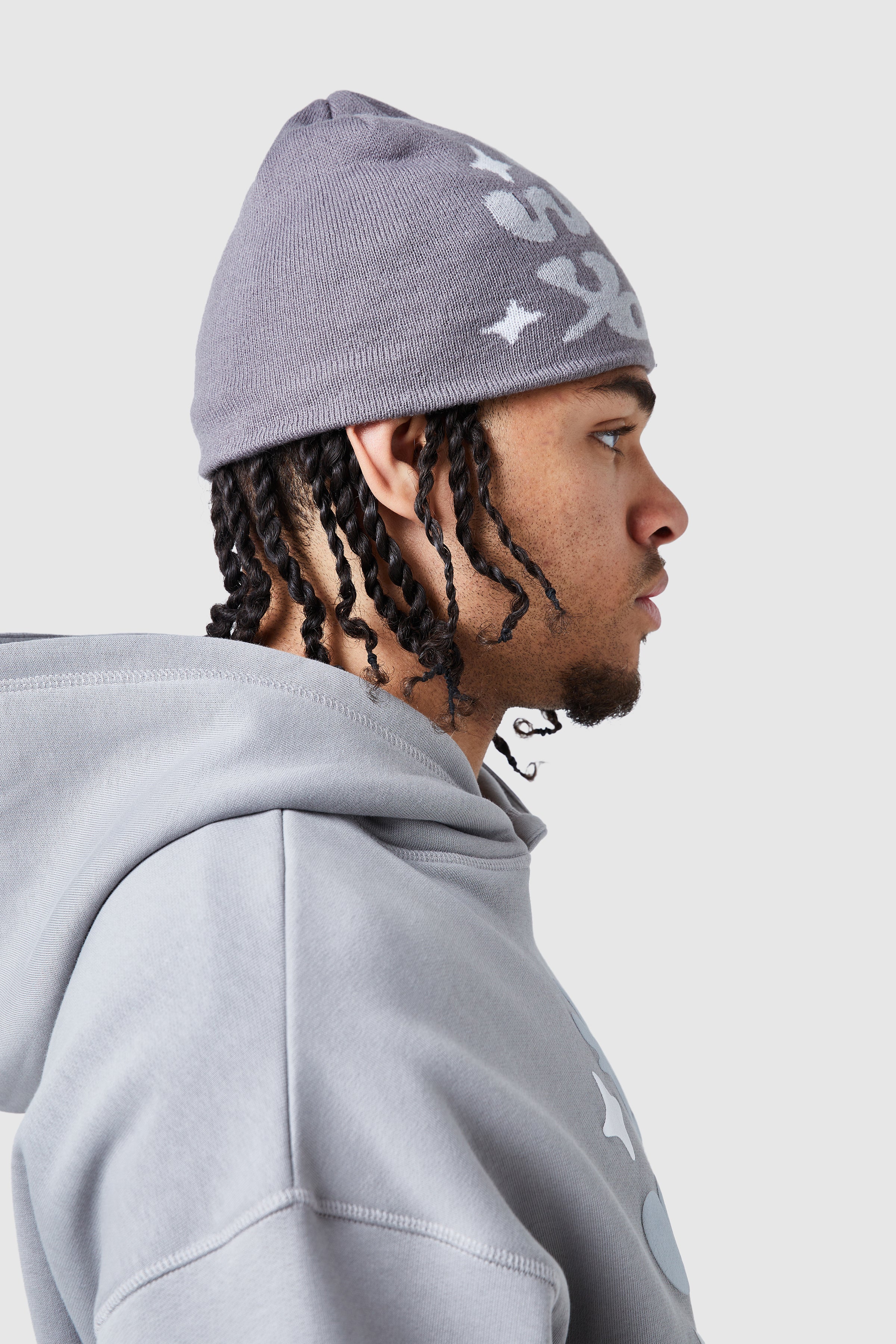 World Is Yours Beanie - Grey - Image 4