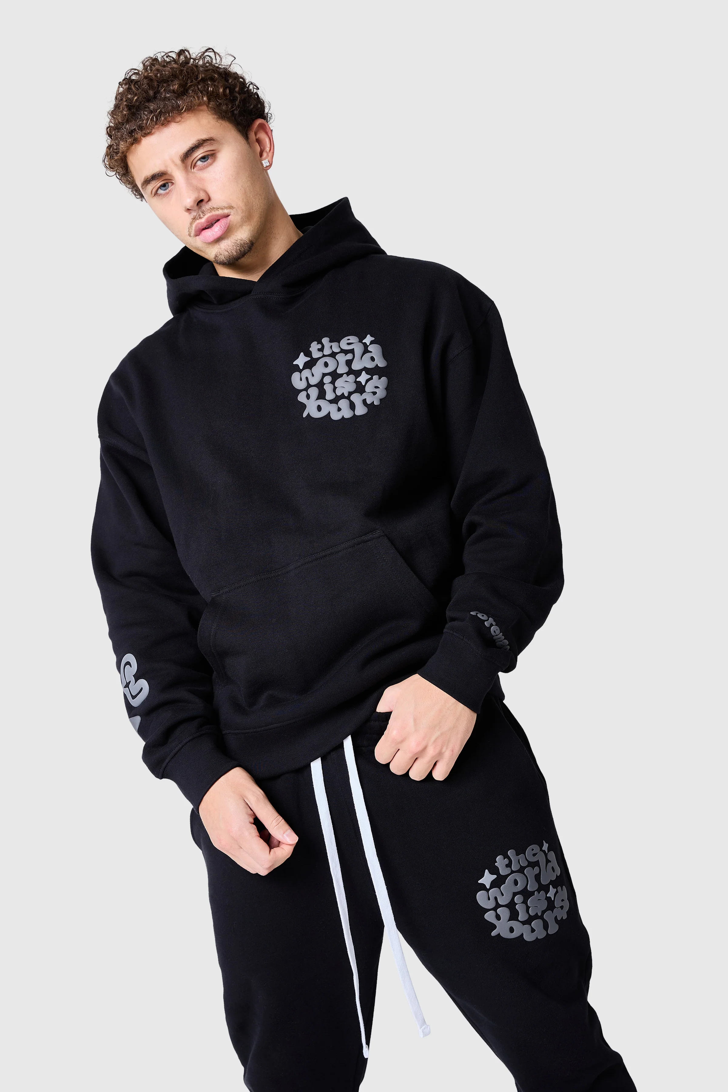 World Is Yours Hood 2.0 - Black - Image 4