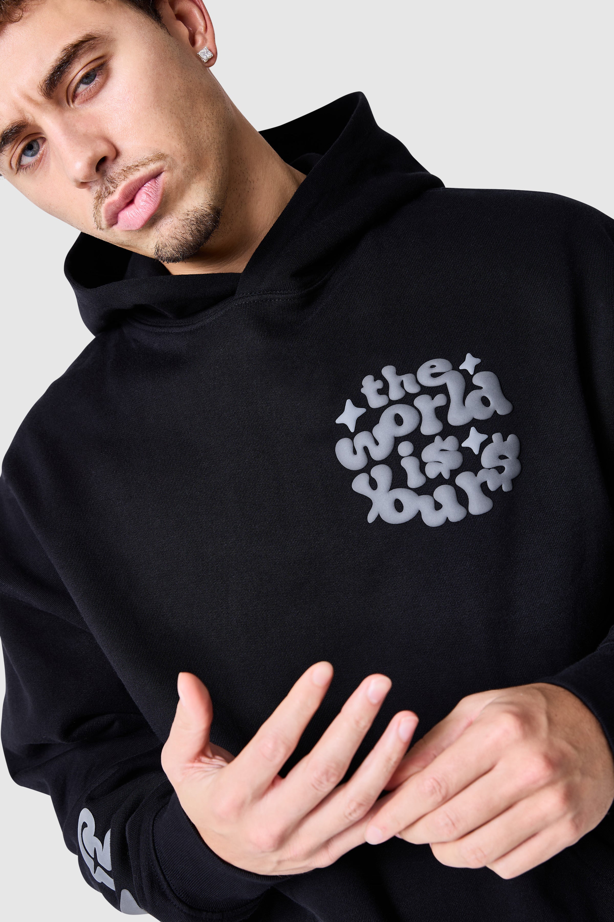 World Is Yours Hood 2.0 - Black - Image 5