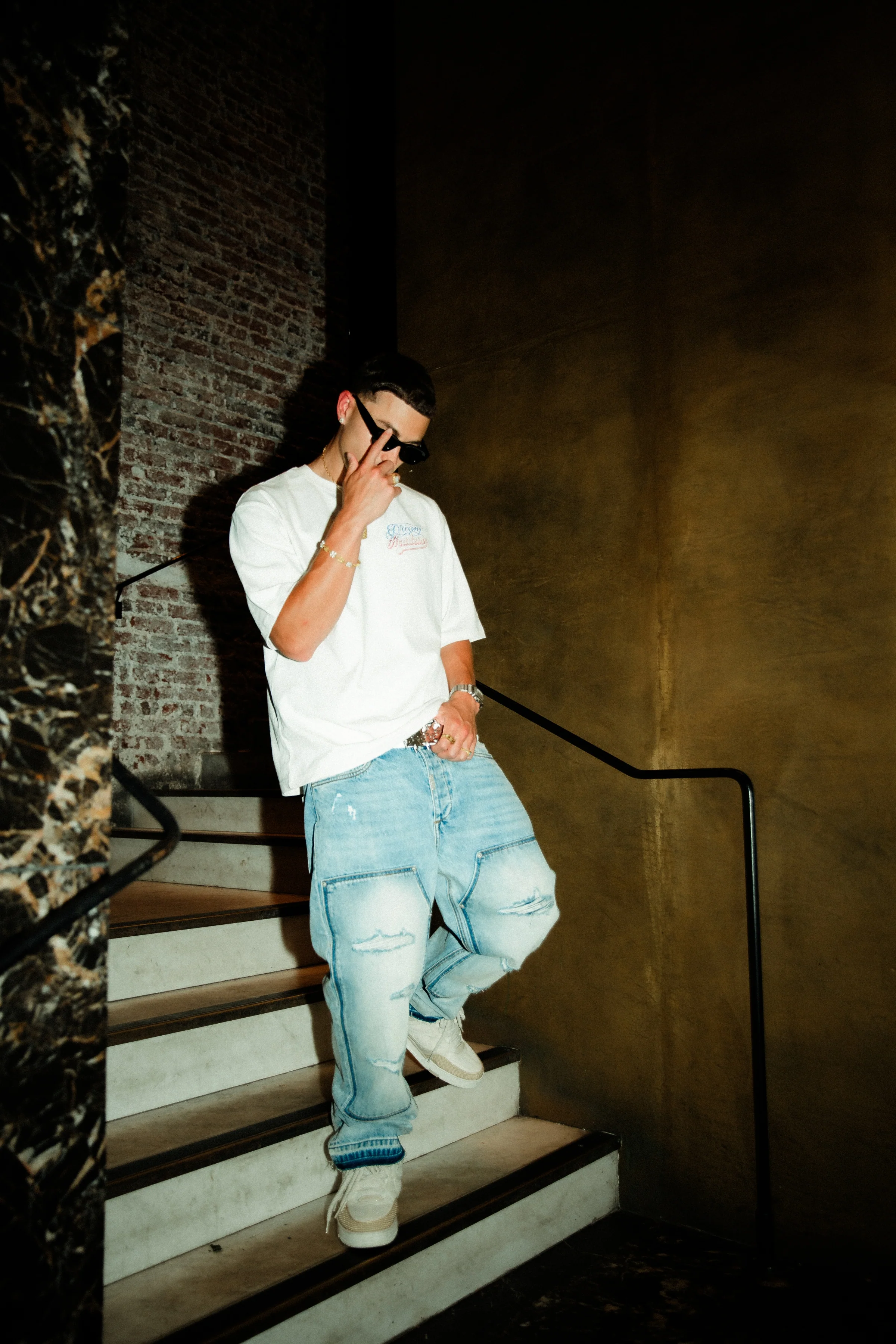 Xavier Relaxed Jean - Blue Stone Wash - Image 4