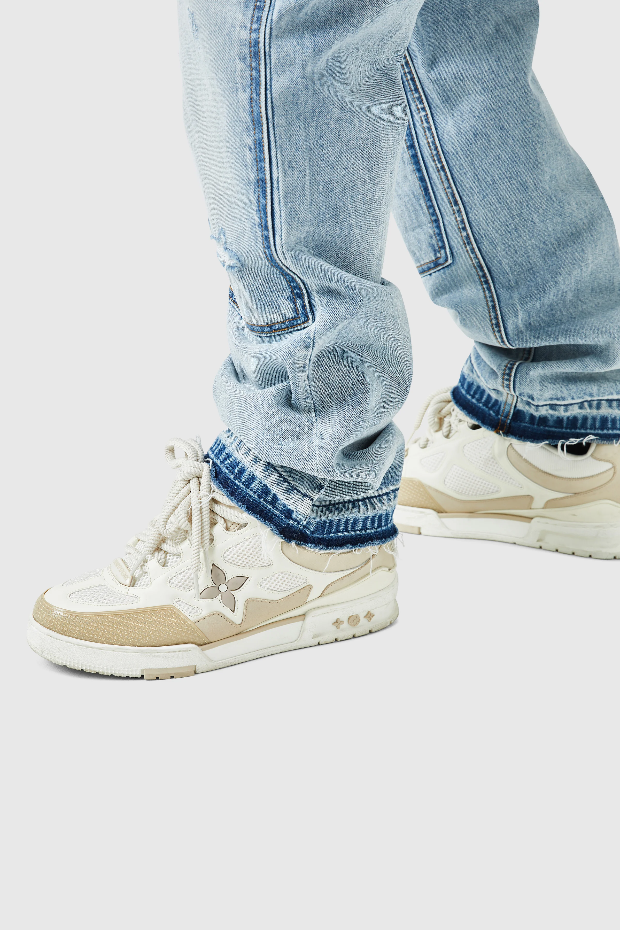 Xavier Relaxed Jean - Blue Stone Wash - Image 9